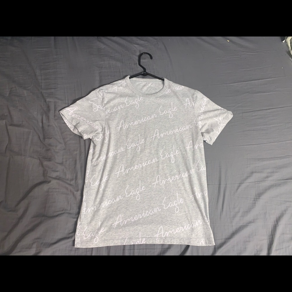 White American eagle shirt
